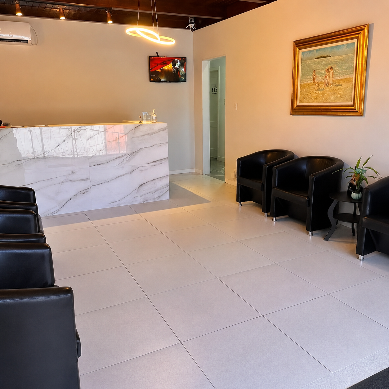 Instalações da Clínica Sono Vital - Sala de Exame